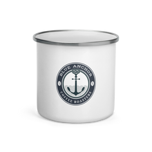 Load image into Gallery viewer, Blue Anchor Coffee Roasters Enamel Mug