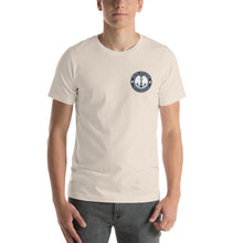 Load image into Gallery viewer, Short-Sleeve Unisex T-Shirt (Blue Logo)