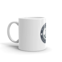 Load image into Gallery viewer, Blue Anchor Coffee Roasters White glossy mug