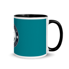 Load image into Gallery viewer, Blue Anchor Coffee Roasters Mug with Color Inside
