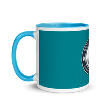 Load image into Gallery viewer, Blue Anchor Coffee Roasters Mug with Color Inside
