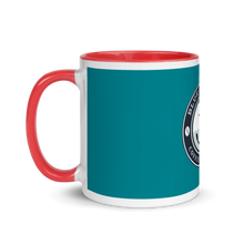 Load image into Gallery viewer, Blue Anchor Coffee Roasters Mug with Color Inside
